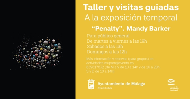 cartel visitas guiadas exposicion Penalty!